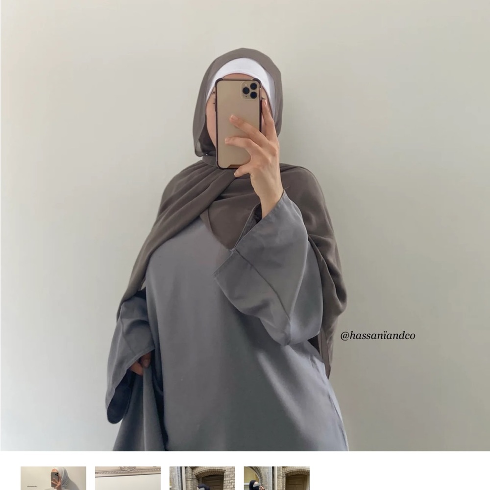Size 50 straight cut abaya
